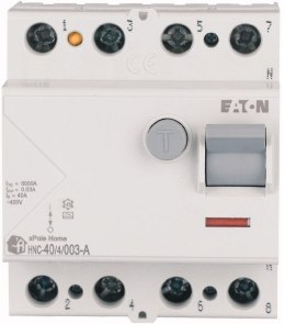 HNC-40/4/003-A 40A/ 30MA/A WYŁĄCZNIK RÓŻNICOWY 40A 4P 4M 30MA A 6KA