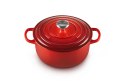 Brytfanna okrągła Le Creuset Signature Roaster 22cm wiśniowa