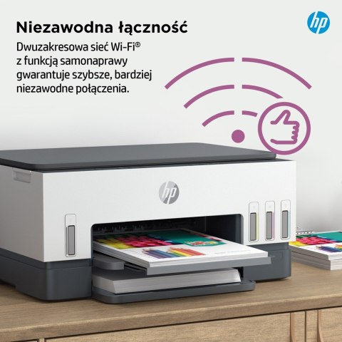 HP Smart Tank 670 Bezprzewodowe All-in-One W kolorze Drukarka, Drukowanie dwustronne; Kopiowanie, skanowanie