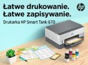 HP Smart Tank 670 Bezprzewodowe All-in-One W kolorze Drukarka, Drukowanie dwustronne; Kopiowanie, skanowanie