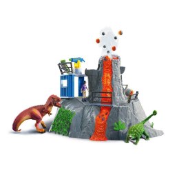 Schleich - Duża ekspedycja na wulkan 42564 - zestaw zabawka dla dzieci