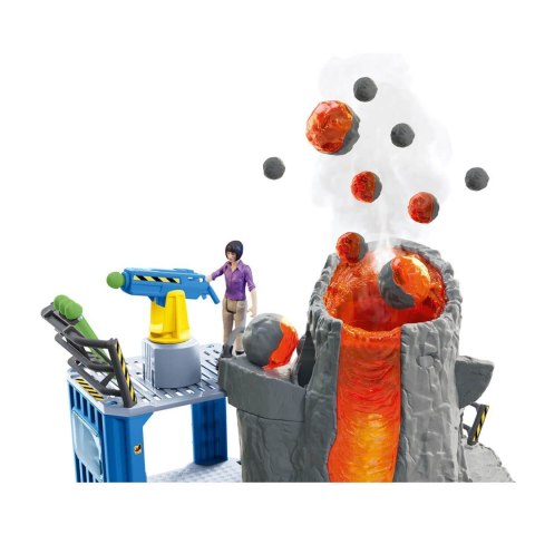 Schleich - Duża ekspedycja na wulkan 42564 - zestaw zabawka dla dzieci