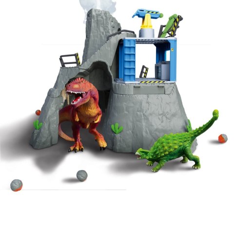 Schleich - Duża ekspedycja na wulkan 42564 - zestaw zabawka dla dzieci