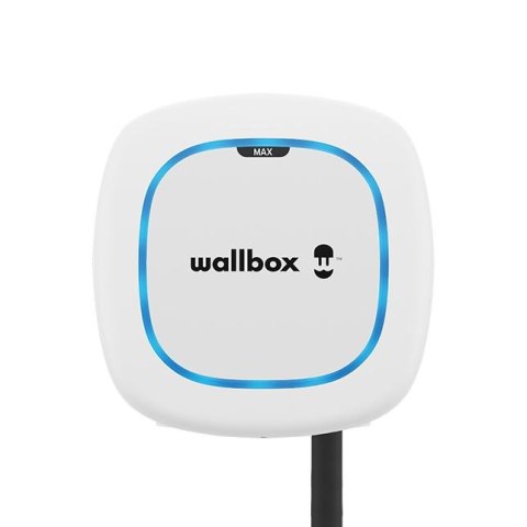 Wallbox Pulsar Max - ładowarka do pojazdów elektrycznych, kabel o długości 5 metrów, wtyk typu 2, moc 22 kW, stopień ochrony IK1