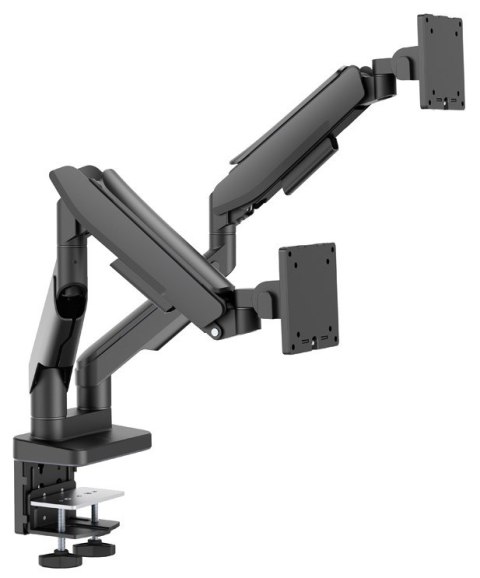 Ramię monitora LC-Power na 2 monitory do 86,36 cm (W) Podwójne