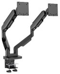 Ramię monitora LC-Power na 2 monitory do 86,36 cm (W) Podwójne