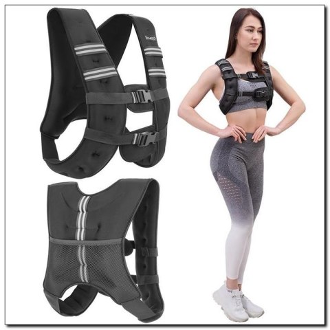 Kamizelka treningowa z obciążeniem 5kg neoprenowa HMS KTO05