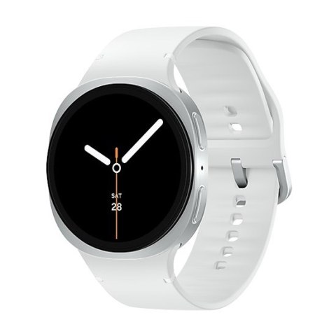 Samsung Galaxy Watch 8 3,81 cm (1.5") AMOLED 44 mm Cyfrowy 480 x 480 px Ekran dotykowy Srebrny Wi-Fi GPS