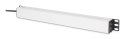 Digitus DN-95437 rozdzielacz zasilania PDU 9 x gniazdo sieciowe 1U Czarny, Srebrny