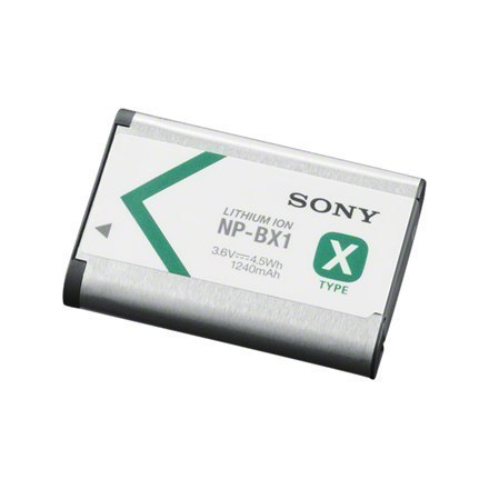 Sony | BX1 | Bateria litowo-jonowa - 1240 mAh - smukła, duża pojemność | Przeznaczona do Sony ZV-1, ZV-1F; Action Cam-FDR-X1000,