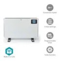 Nedis HTCO50WTW grzejnik Wewnętrzna Biały 2000 W Elektryczny grzejnik konwektorowy