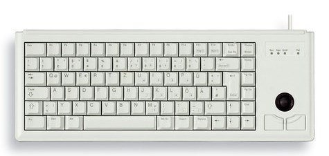 CHERRY G84-4400 klawiatura Uniwersalne USB QWERTZ Niemiecki Szary