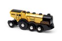 BRIO Goldene Batterielok mit Licht und Sound