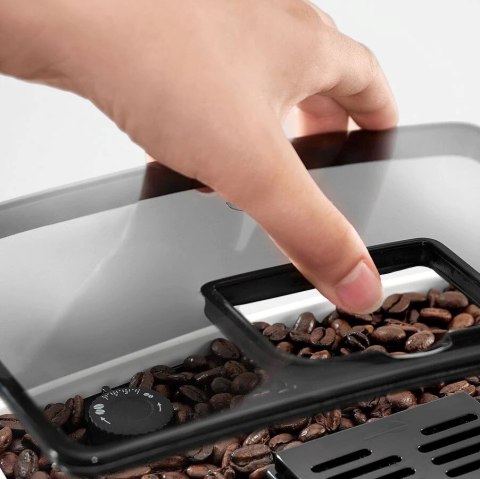 Ekspres ciśnieniowy automatyczny DeLonghi Magnifica S ECAM 21.117.W ( 1450W ; kolor biały )