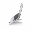 DICOTA D31889 stojak na laptop Podstawka na notebooka Czarny, Srebrny