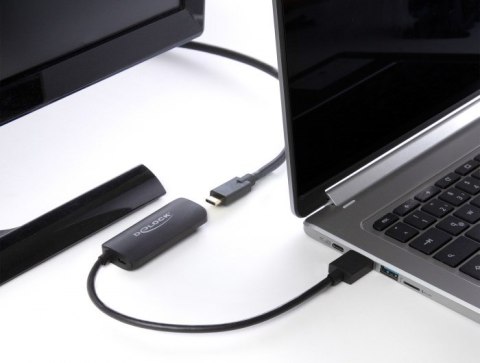 DeLOCK Adapter HDMI-A męski > USB Type-C żeński czarny