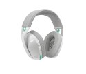 Logitech G G321 LIGHTSPEED Zestaw słuchawkowy Bezprzewodowy Opaska na głowę Gaming USB Type-C Bluetooth Biały