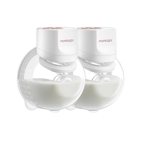 Momcozy S12 PRO+ Laktator do odciągania pokarmu Podwójny Elektroniczny Biały
