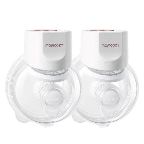 Momcozy S12 PRO+ Laktator do odciągania pokarmu Podwójny Elektroniczny Biały