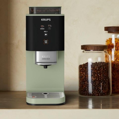 Ekspres do kawy Krups Coffee Crush SA401LE0, czarny/zielony | Krups