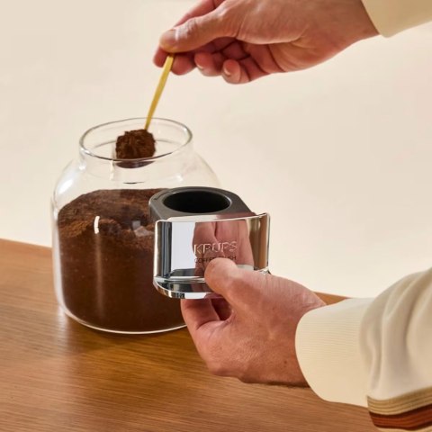 Ekspres do kawy Krups Coffee Crush SA401LE0, czarny/zielony | Krups
