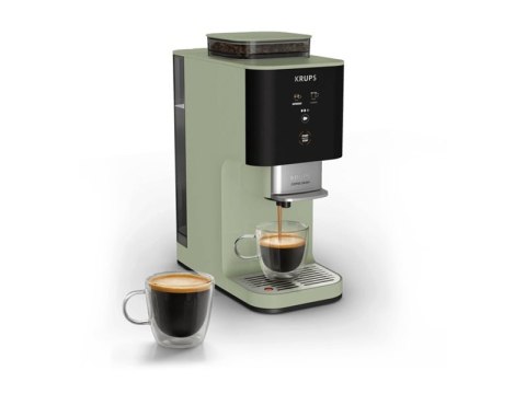 Ekspres do kawy Krups Coffee Crush SA401LE0, czarny/zielony | Krups