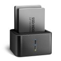 Axagon ADSA-D25 stacja dokująca do dysków twardych USB 3.2 Gen 1 (3.1 Gen 1) Type micro-B Czarny