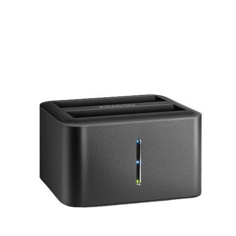 Axagon ADSA-D25 stacja dokująca do dysków twardych USB 3.2 Gen 1 (3.1 Gen 1) Type micro-B Czarny