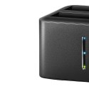 Axagon ADSA-D25 stacja dokująca do dysków twardych USB 3.2 Gen 1 (3.1 Gen 1) Type micro-B Czarny