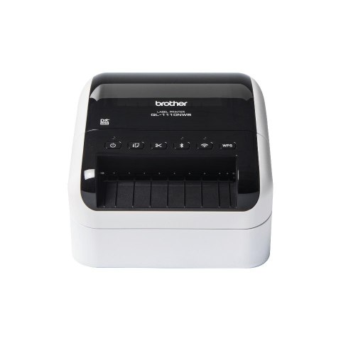 Brother QL-1110NWB drukarka etykiet bezpośrednio termiczny 300 x 300 DPI 110 mm/s Przewodowy i Bezprzewodowy Przewodowa sieć LAN