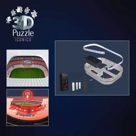Ravensburger 12008033 puzzle Puzzle 3D 216 szt. Budynki