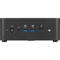 MSI Cubi NUC AI+ 2MG-030AT Copilot+ PC Intel Core Ultra 7 258V 32 GB LPDDR5x-SDRAM 1 TB SSD Windows 11 Pro Mini PC Czarny