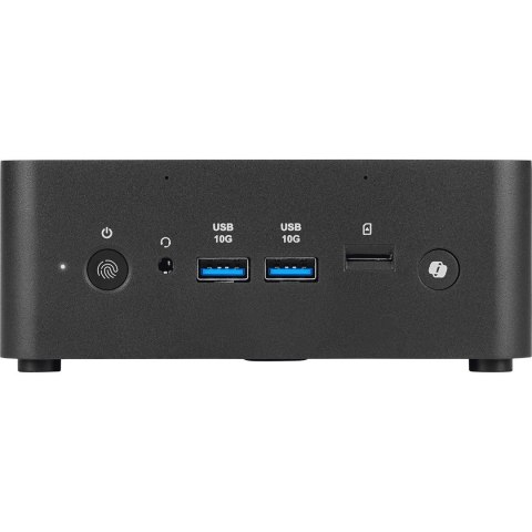 MSI Cubi NUC AI+ 2MG-030AT Copilot+ PC Intel Core Ultra 7 258V 32 GB LPDDR5x-SDRAM 1 TB SSD Windows 11 Pro Mini PC Czarny