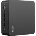 MSI Cubi NUC AI+ 2MG-030AT Copilot+ PC Intel Core Ultra 7 258V 32 GB LPDDR5x-SDRAM 1 TB SSD Windows 11 Pro Mini PC Czarny