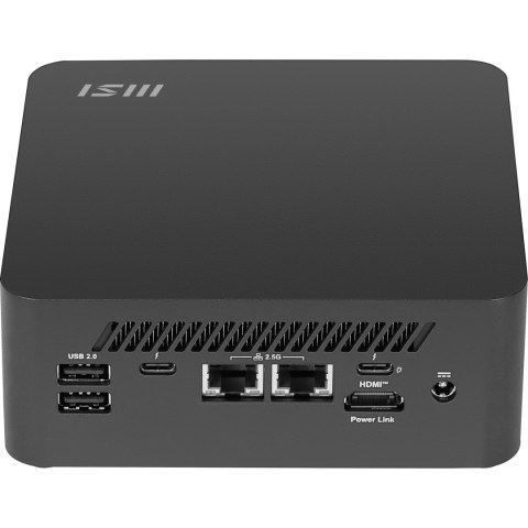 MSI Cubi NUC AI+ 2MG-030AT Copilot+ PC Intel Core Ultra 7 258V 32 GB LPDDR5x-SDRAM 1 TB SSD Windows 11 Pro Mini PC Czarny