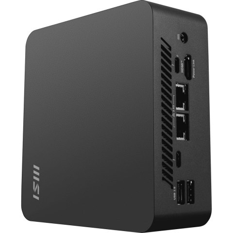 MSI Cubi NUC AI+ 2MG-030AT Copilot+ PC Intel Core Ultra 7 258V 32 GB LPDDR5x-SDRAM 1 TB SSD Windows 11 Pro Mini PC Czarny