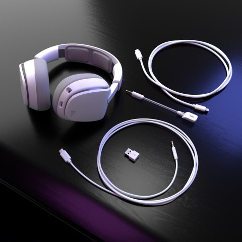 Glorious Gaming Glorious GHS Eternal RGB - gamingowe słuchawki stereo RGB do PC, PS5, PS4, Switcha - niestandardowo dostrojone p