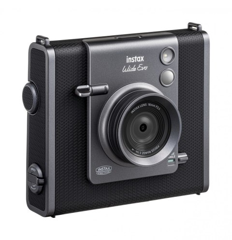 Hybrydowy aparat natychmiastowy FUJIFILM Instax WIDE Evo Black EX D CMOS Czarny