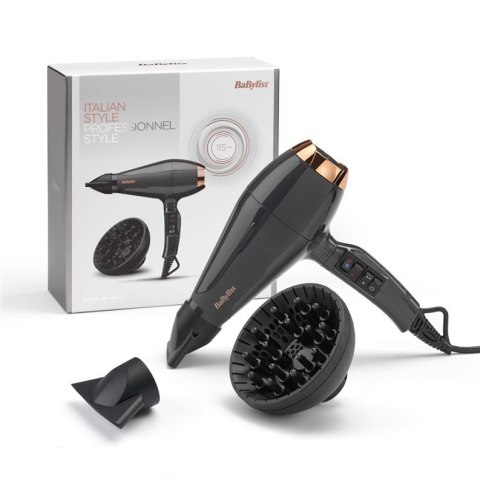 BaByliss 6719DE suszarka do włosów 2200 W Czarny