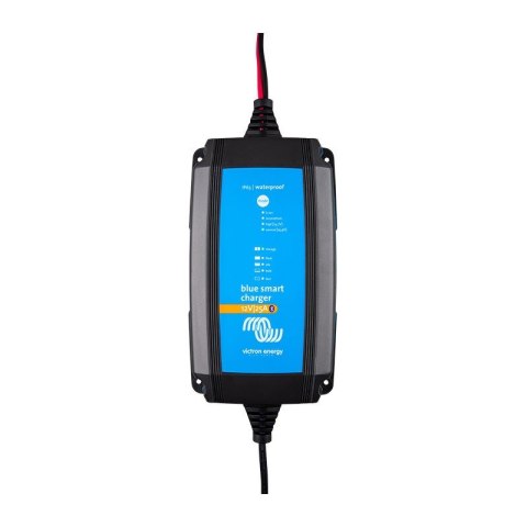 Niebieska inteligentna ładowarka IP65 12/25 + złącze DC