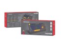 GENESIS THOR 230 TKL klawiatura Gaming USB + RF Wireless + Bluetooth QWERTY Czarny, Niebieski, Szary, Pomarańczowy