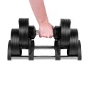REBEL ACTIVE HANTEL ŻELIWNY REGULOWANY AUTOMAT 36KG, SKOK CO 2KG RBA-2332-36