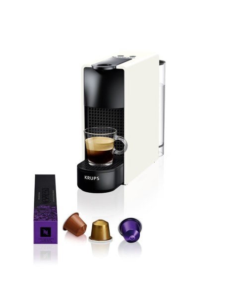 Ekspres kapsułkowy Krups Nespresso Essenza Mini XN1101 (1260W; kolor biały)