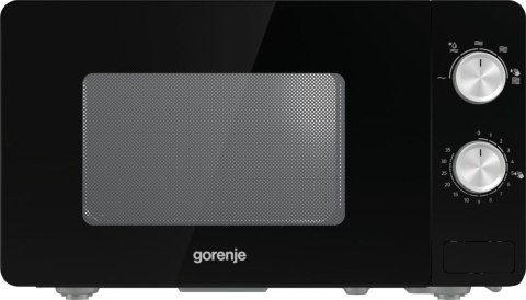 Kuchenka mikrofalowa Gorenje MO20E1B Free standing, 20 L, 800 W, Black
