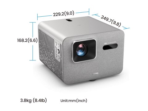 Benq TK705STi - projektor do domowej rozrywki / 3840 x 2160 / 16:9 / 3000 lm / 600 000:1 / szary | Benq