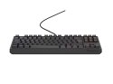 GENESIS Thor 230 TKL klawiatura Gaming USB QWERTY Hiszpański Czarny