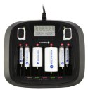 Ładowarka akumulatorków Ni-MH uniwersalna everActive NC-900U