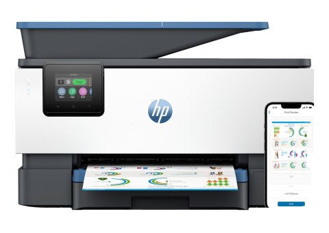HP OfficeJet Pro Produkt 9125e Bezprzewodowe All-in-One W kolorze Drukarka, Instant Ink; Drukowanie dwustronne