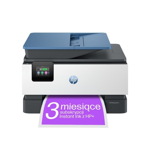 HP OfficeJet Pro Produkt 9125e Bezprzewodowe All-in-One W kolorze Drukarka, Instant Ink; Drukowanie dwustronne