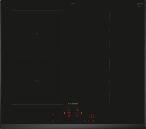 Płyta indukcyjna SIEMENS ED651HSC1E iQ500 60 cm | PowerBoost | timer | touchSlider | czarny